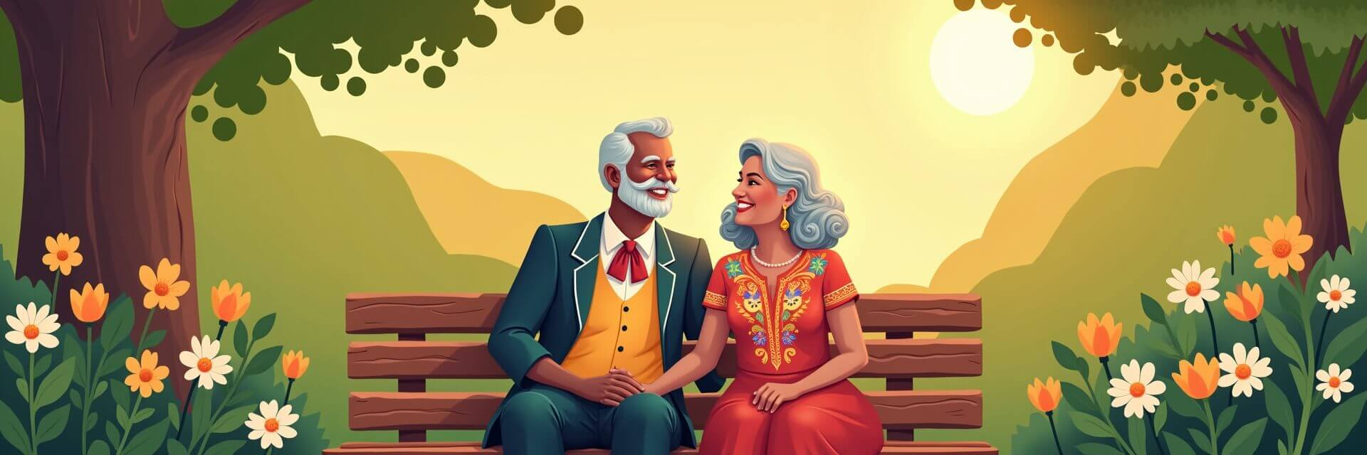 Pareja mexicana disfrutando de su retiro gracias a un plan personal.