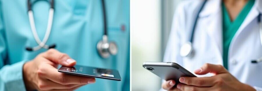 Comparativa visual de los procesos de Reembolso vs. Pago Directo en seguros de gastos médicos.